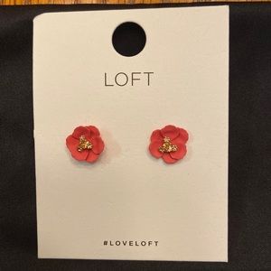 Loft flower earrings